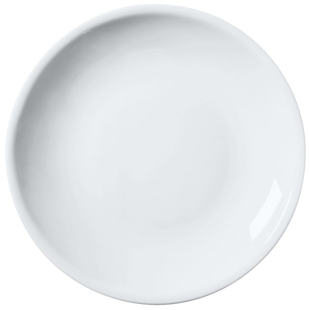 PULSIVA Teller Kora flach; 17 cm (Ø); weiss; rund; 6 Stück / Pack