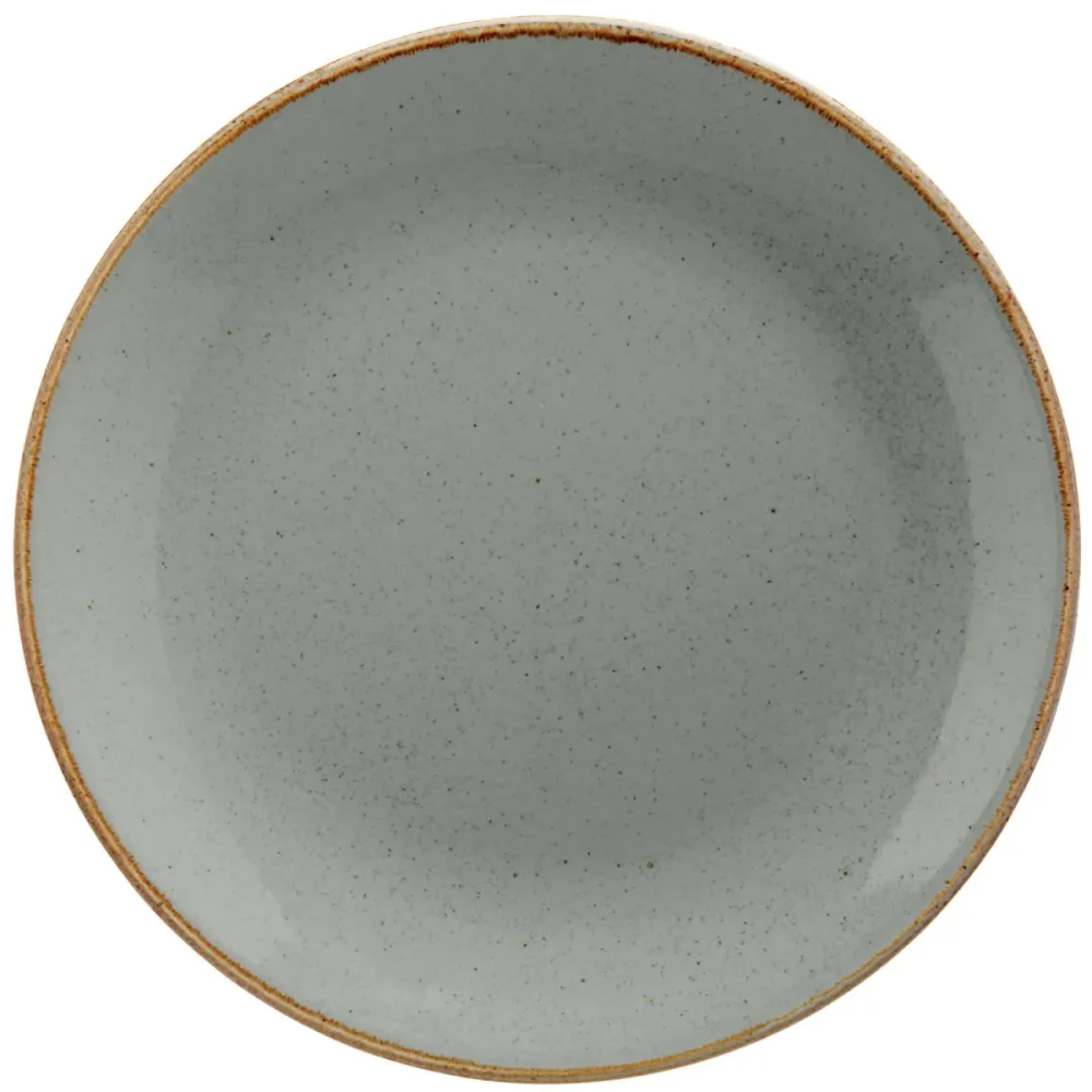 VEGA Teller flach Sidina; 20 cm (Ø); grau; rund; 6 Stück / Pack