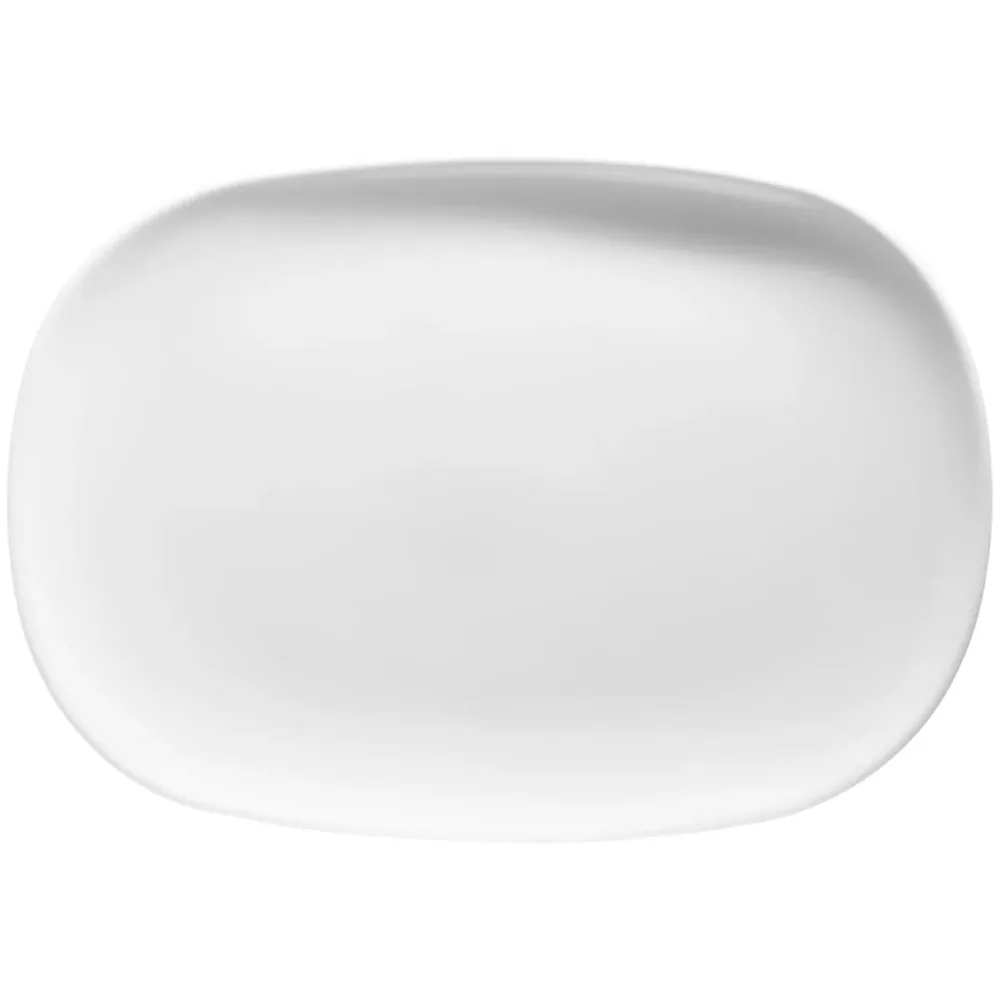 VEGA Servierplatte Ashley; 34x24 cm (LxB); weiss; rechteckig; 6 Stück / Pack