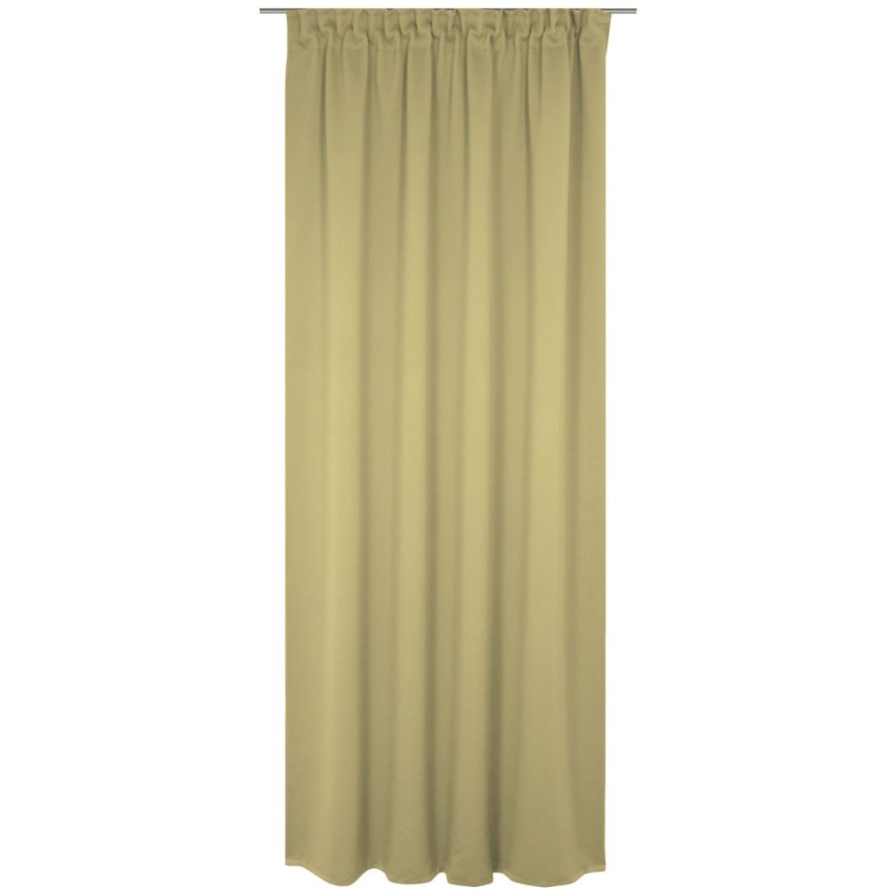 ERWIN M. Verdunklungsvorhang Granat; 142x225 cm (BxH); beige