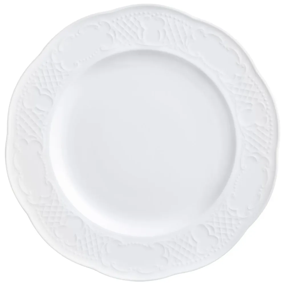 VEGA Teller flach Minuett; 31.5 cm (Ø); weiss; rund; 6 Stück / Pack