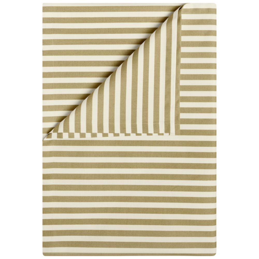 ERWIN M. Outdoor-Tischdecke Valiano; 100x100 cm (BxL); beige/weiss; quadratisch