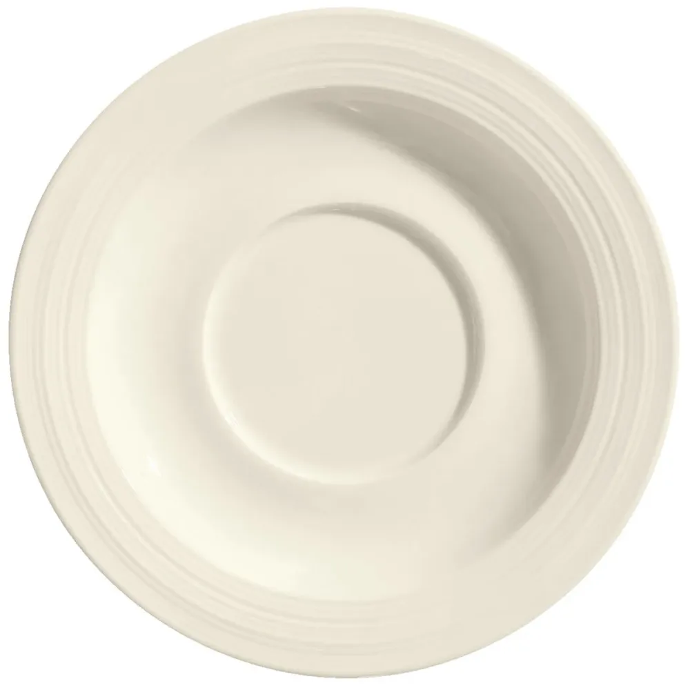 VEGA Suppen-Untertasse Skyline; 17 cm (Ø); cremeweiss; rund; 6 Stück / Pack