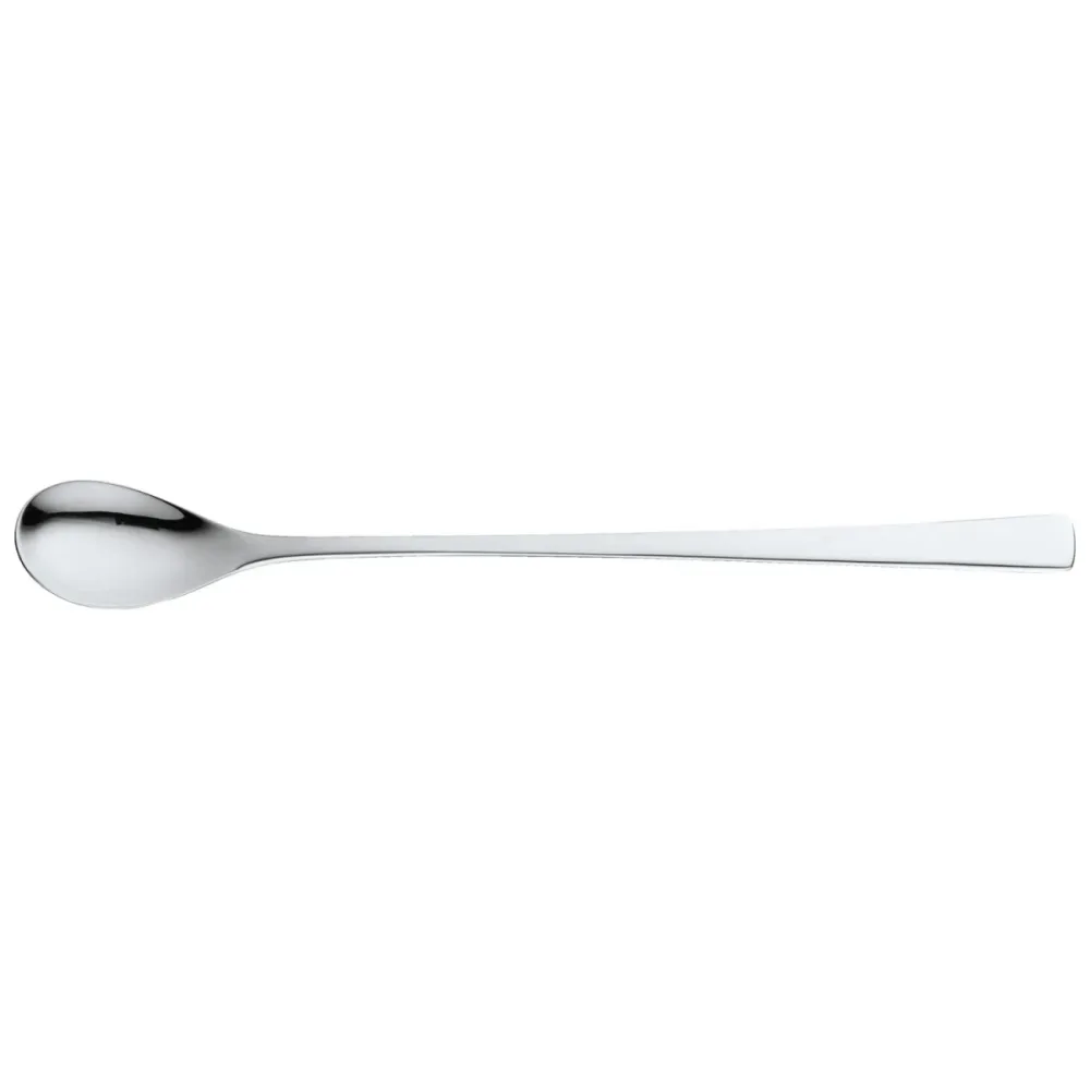 PULSIVA Longdrinklöffel Hamburg; 22 cm (L); silber, Griff silber; 12 Stück / Pack