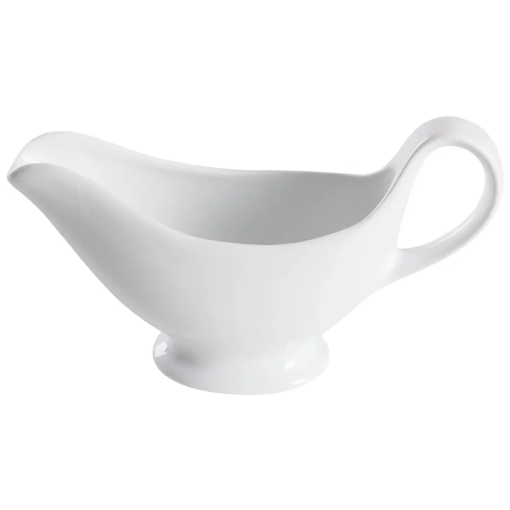 PULSIVA Sauciere Nor; 300 ml, 21x8x13 cm (LxBxH); weiss; 4 Stück / Pack