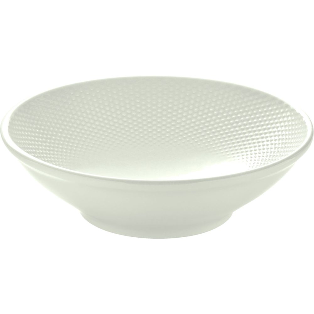 HEART&SOUL Schüssel Pine Relief rund; 1500 ml, 24x7 cm (ØxH); cremeweiss; rund; 6 Stück / Pack