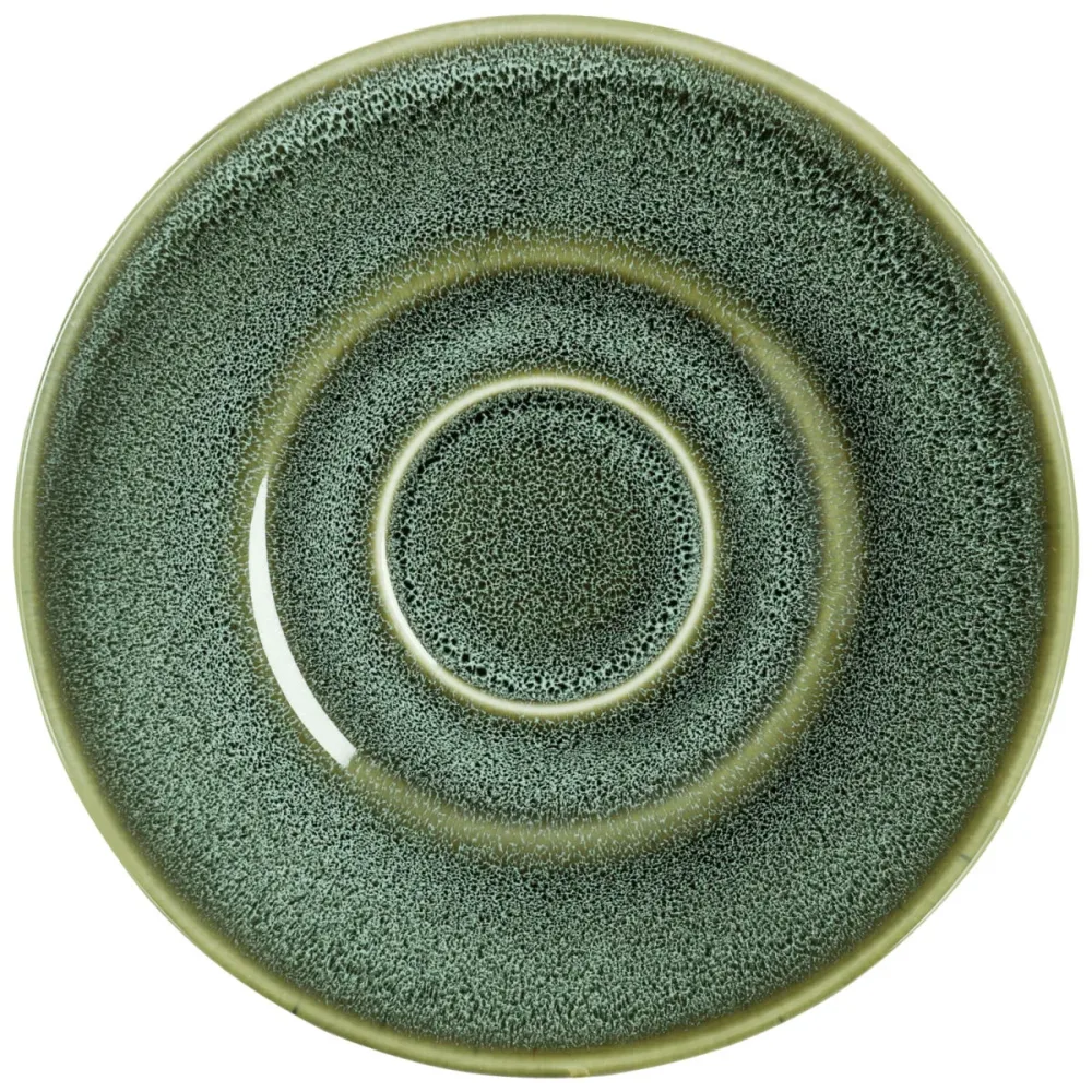 VEGA Kaffee-Untertasse Nano; 16.5 cm (Ø); grün; rund; 6 Stück / Pack