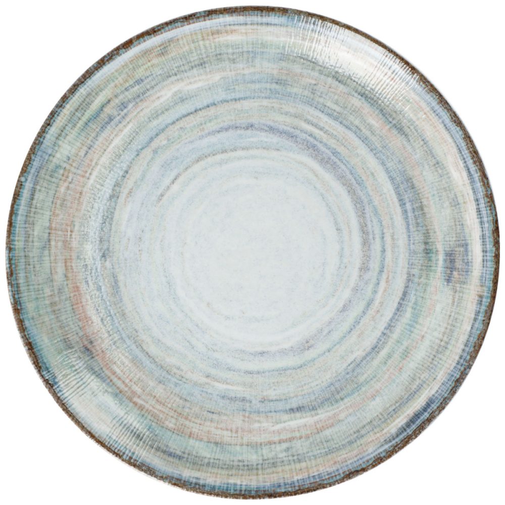 VEGA Teller flach  Jupiter; 31 cm (Ø); blau/grün/orange; rund; 6 Stück / Pack