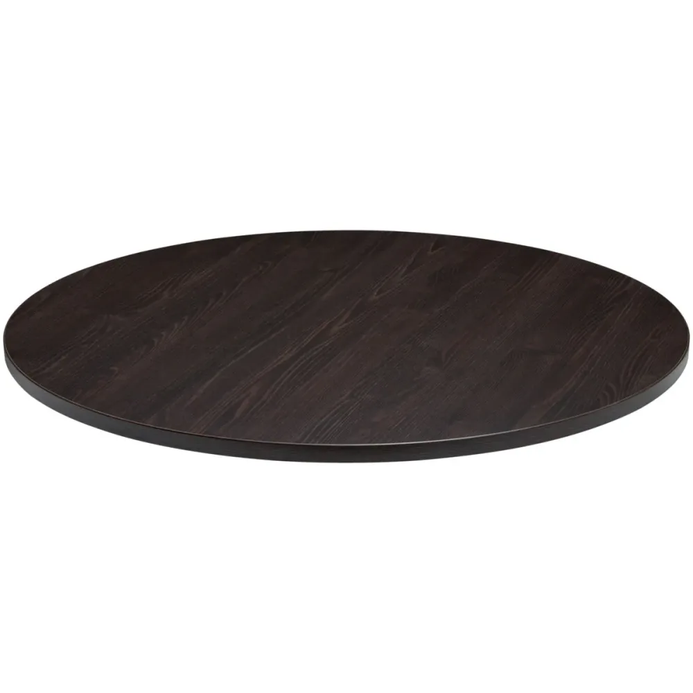 VEGA Indoor-Tischplatte Maliana rund; 100 cm (Ø); eiche/wenge; rund