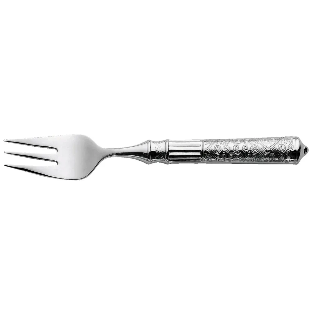 VEGA Kuchengabel Marokko; 15 cm (L); silber, Griff silber; 6 Stück / Pack