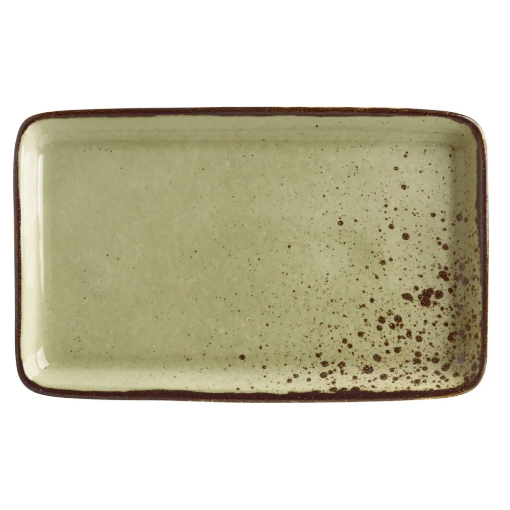 VEGA Platte Palana; 21x13x2.1 cm (LxBxH); lindgrün; rechteckig; 6 Stück / Pack