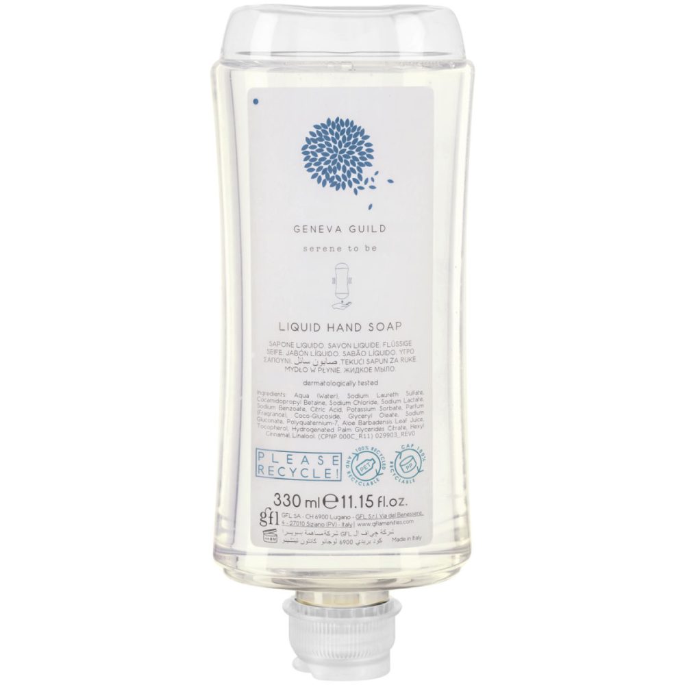 V-Touch Hotelseife Geneva Guild im Spendersystem; 330 ml; transparent; 24 Stück / Pack