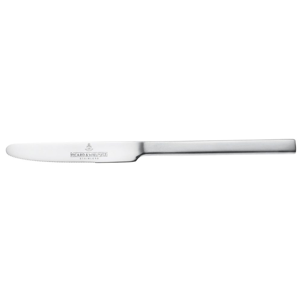 Picard + Wielpütz Butterstreicher Girona matt; 17.2 cm (L); silber; 12 Stück / Pack