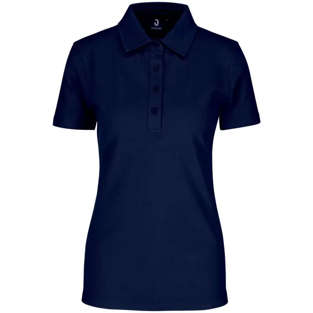 JOBELINE Damen Poloshirt Oliver Kurzarm; Kleidergrösse 2XL; navy