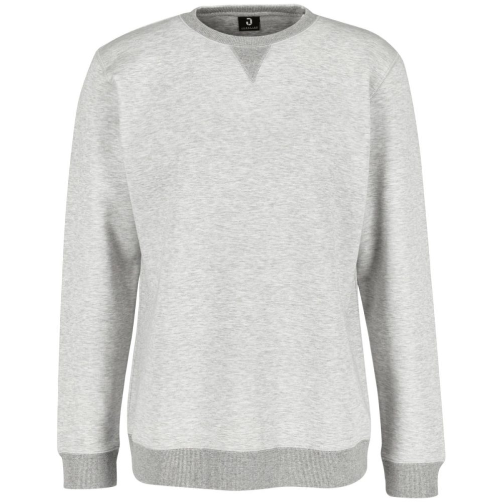 JOBELINE Herrensweatshirt Dean Langarm; Kleidergrösse XL; hellgrau