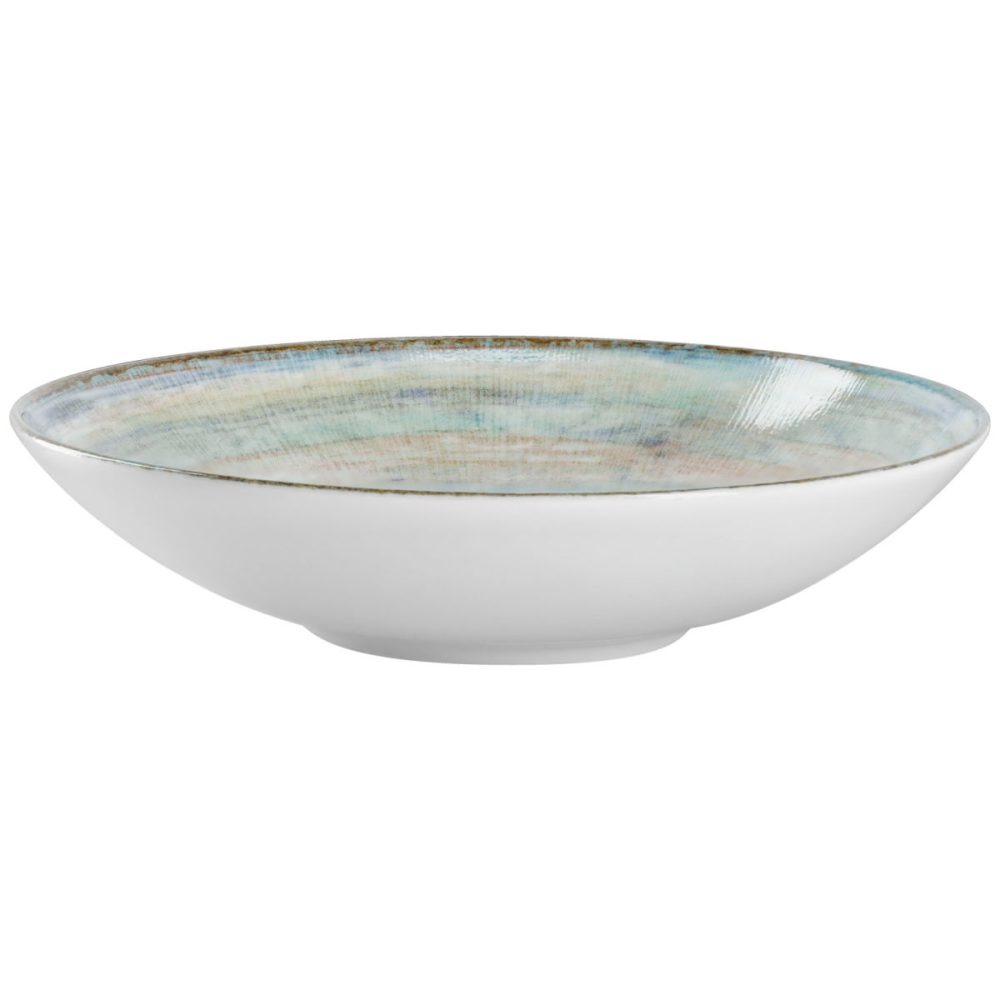 VEGA Teller tief Jupiter; 700 ml, 21.5x5 cm (ØxH); blau/grün/orange; rund; 6 Stück / Pack