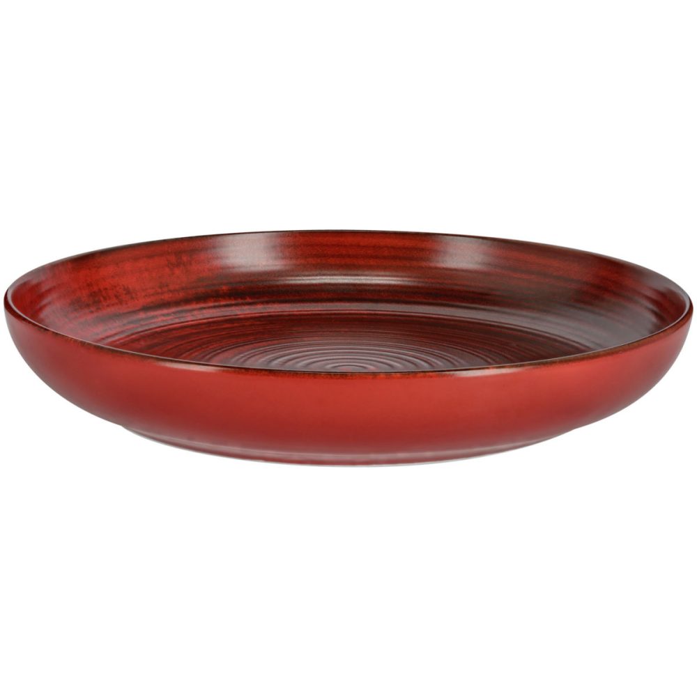 VEGA Teller tief Etana; 1200 ml, 26x4.5 cm (ØxH); rot; rund; 4 Stück / Pack