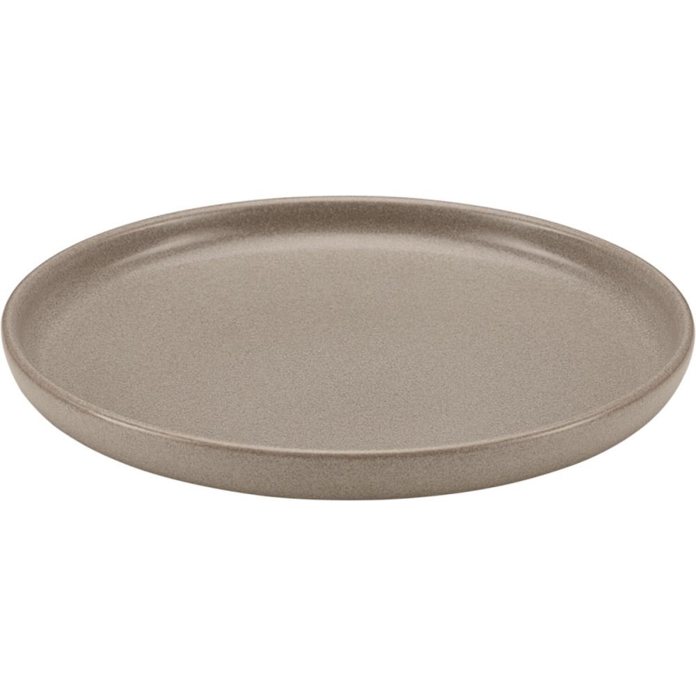 Playground Teller flach Elements; 22x2.6 cm (ØxH); sand; rund; 6 Stück / Pack