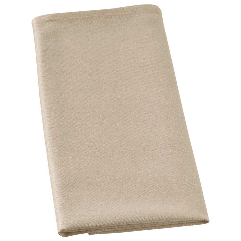 PULSIVA Stoffservietten Oblia; 40x40 cm (BxL); sand; 48 Stück / Pack