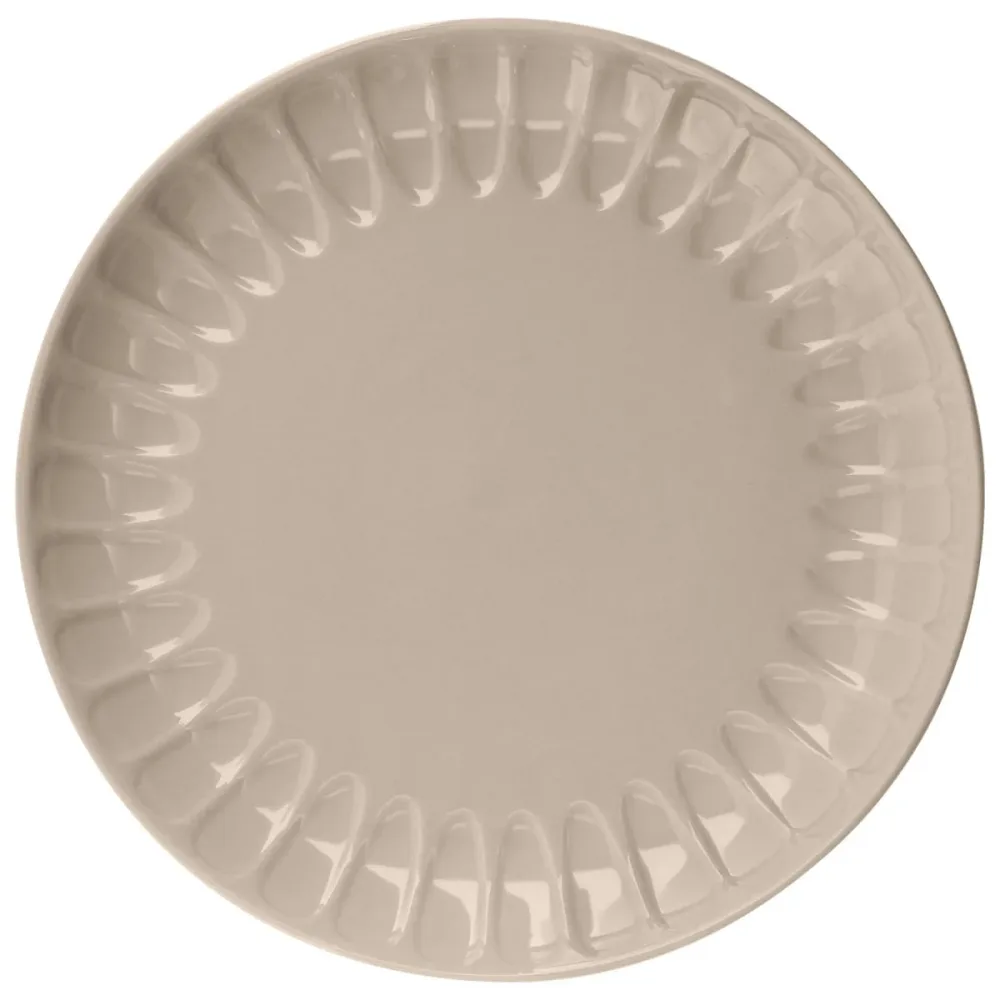 VEGA Teller flach Bel Colore; 21.5 cm (Ø); beige; rund; 6 Stück / Pack