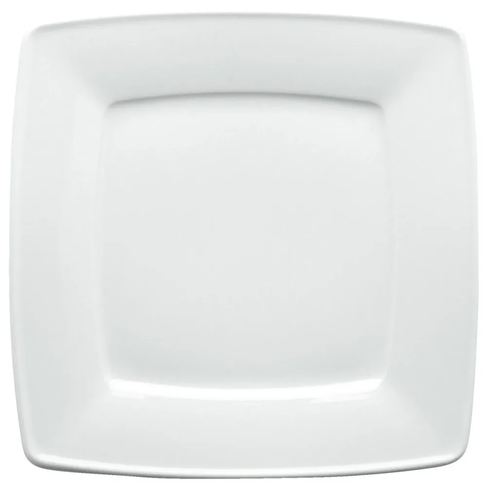 VEGA Teller flach Melbourne; 28x28 cm (LxB); weiss; quadratisch; 6 Stück / Pack