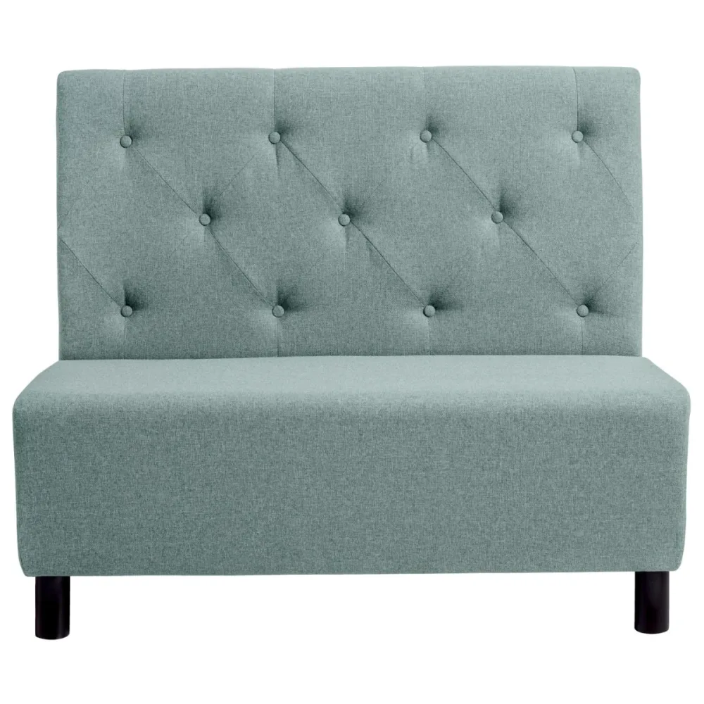 VEGA Polsterbank Lerida II Stoff, 2-Sitzer; 118x62x102 cm (BxTxH); hellblau