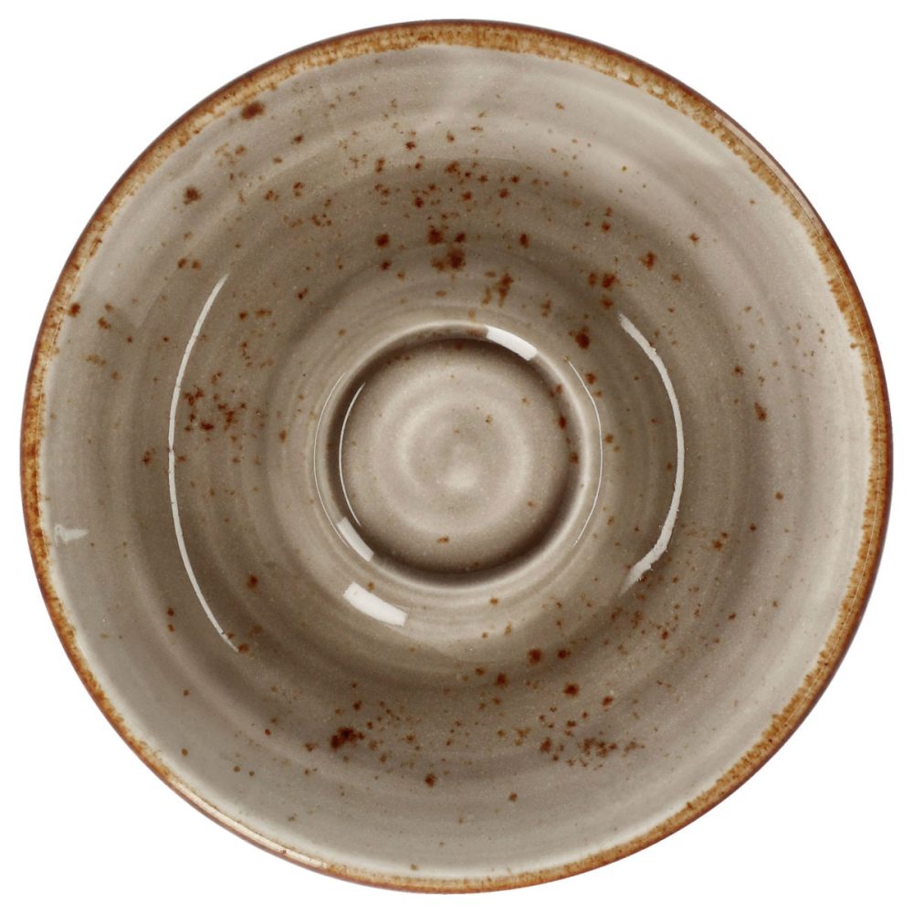 VEGA Espresso-Untertasse Nebro; 12.5x1.5 cm (ØxH); grau; 6 Stück / Pack