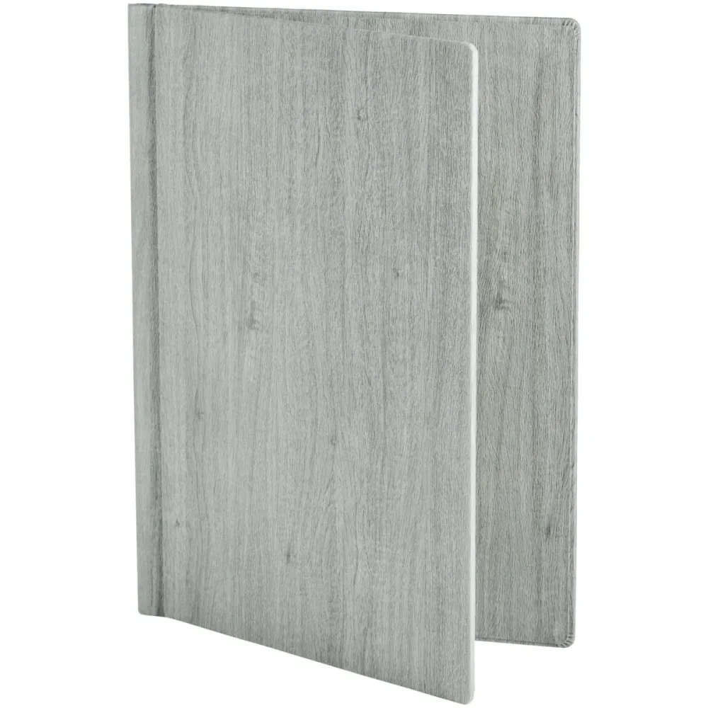 VEGA Klemmbinder Calgary ohne Prägung A4; DIN A4, 22.5x30.5 cm (BxH); grau