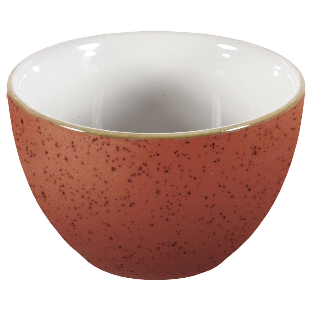 Churchill Zuckerdose Stonecast Orange; 227 ml, 9.8x6.2 cm (ØxH); orange/braun; 12 Stück / Pack