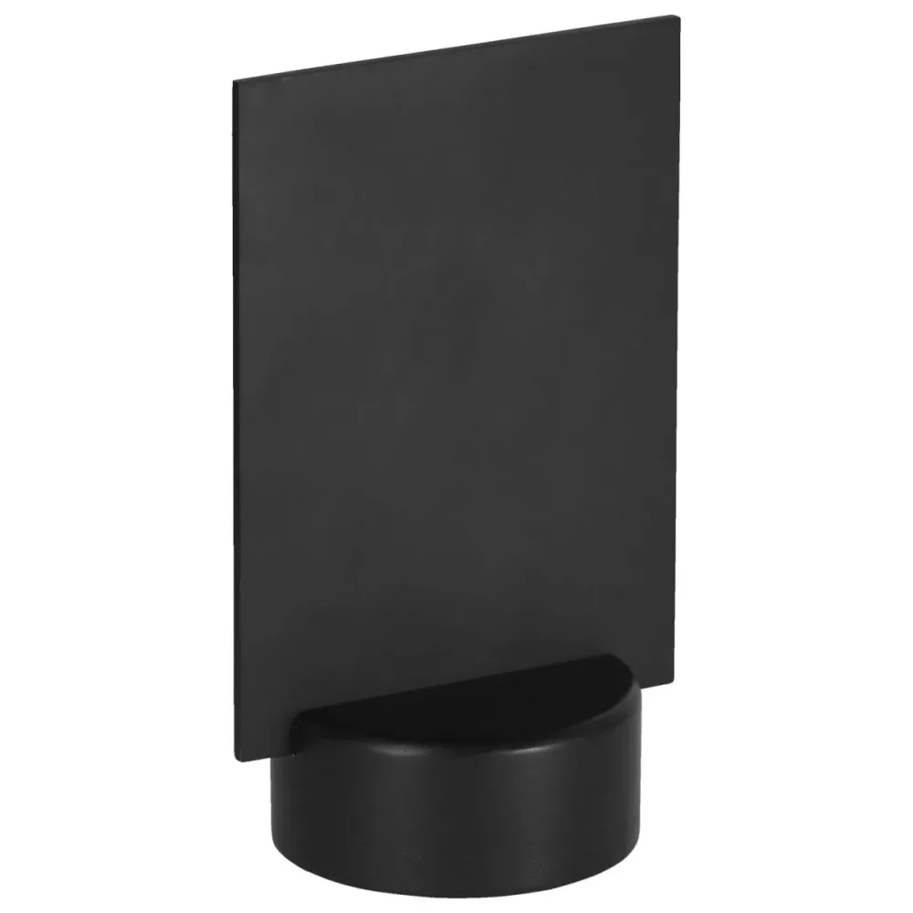 PULSIVA Aufsteller Mallero; 17.5 cm (H); schwarz; 4 Stück / Pack