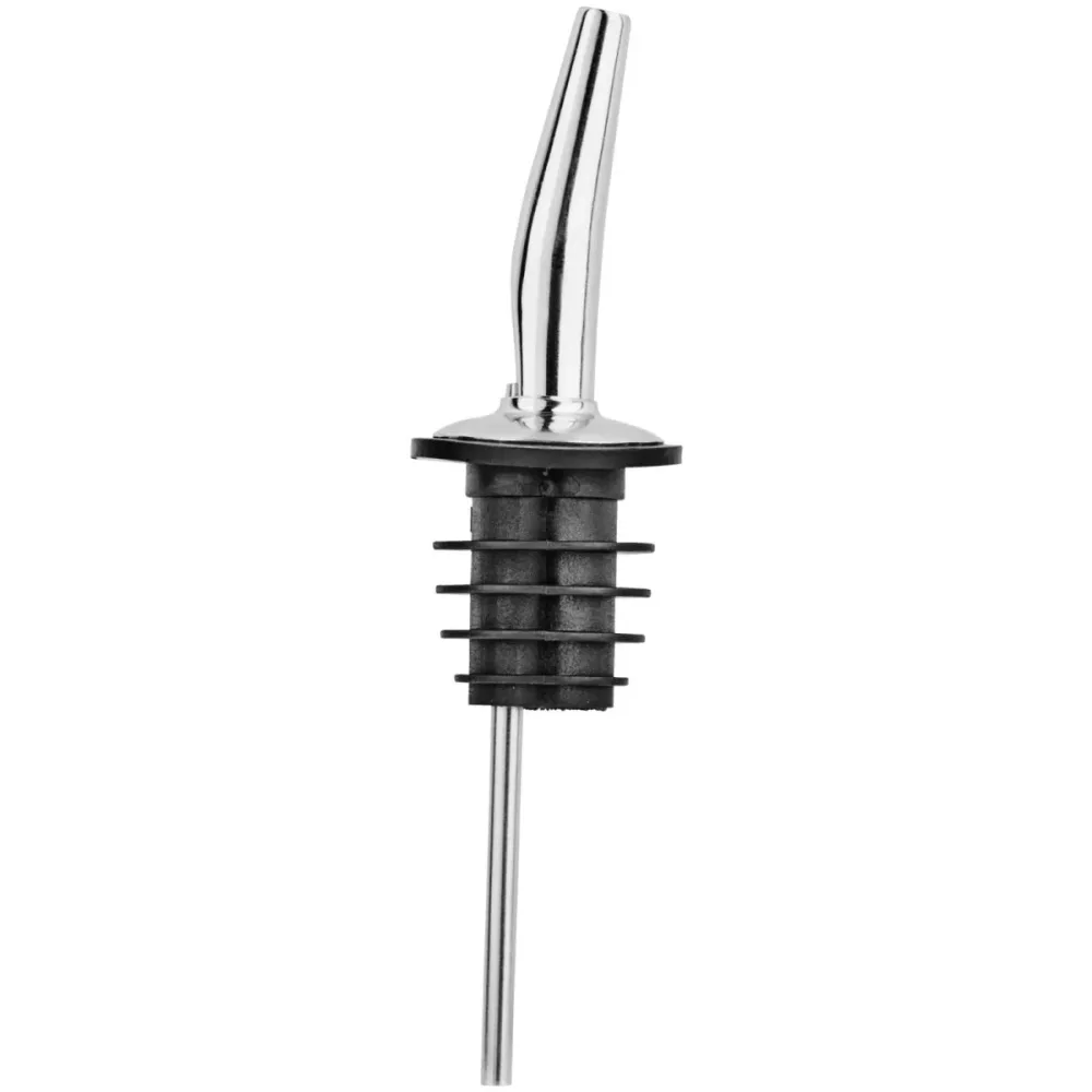 PULSIVA Ausgiesser Owen Freeflow; 3x11 cm (ØxL); silber/schwarz; 10 Stück / Pack