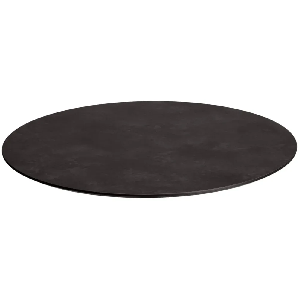VEGA Outdoor Tischplatte Lift rund; 80 cm (Ø); graphit; rund