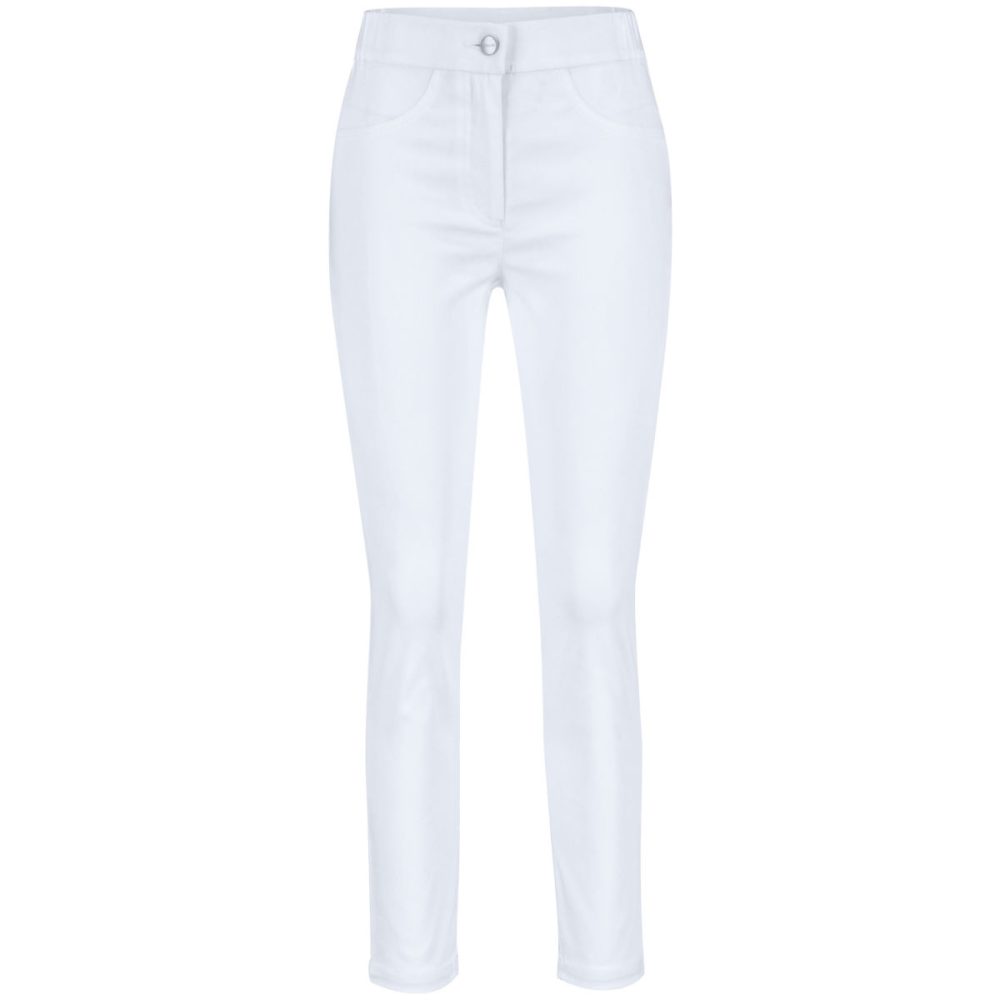 JOBELINE Damen Hose Ellie 7/8; Kleidergrösse 50; weiss