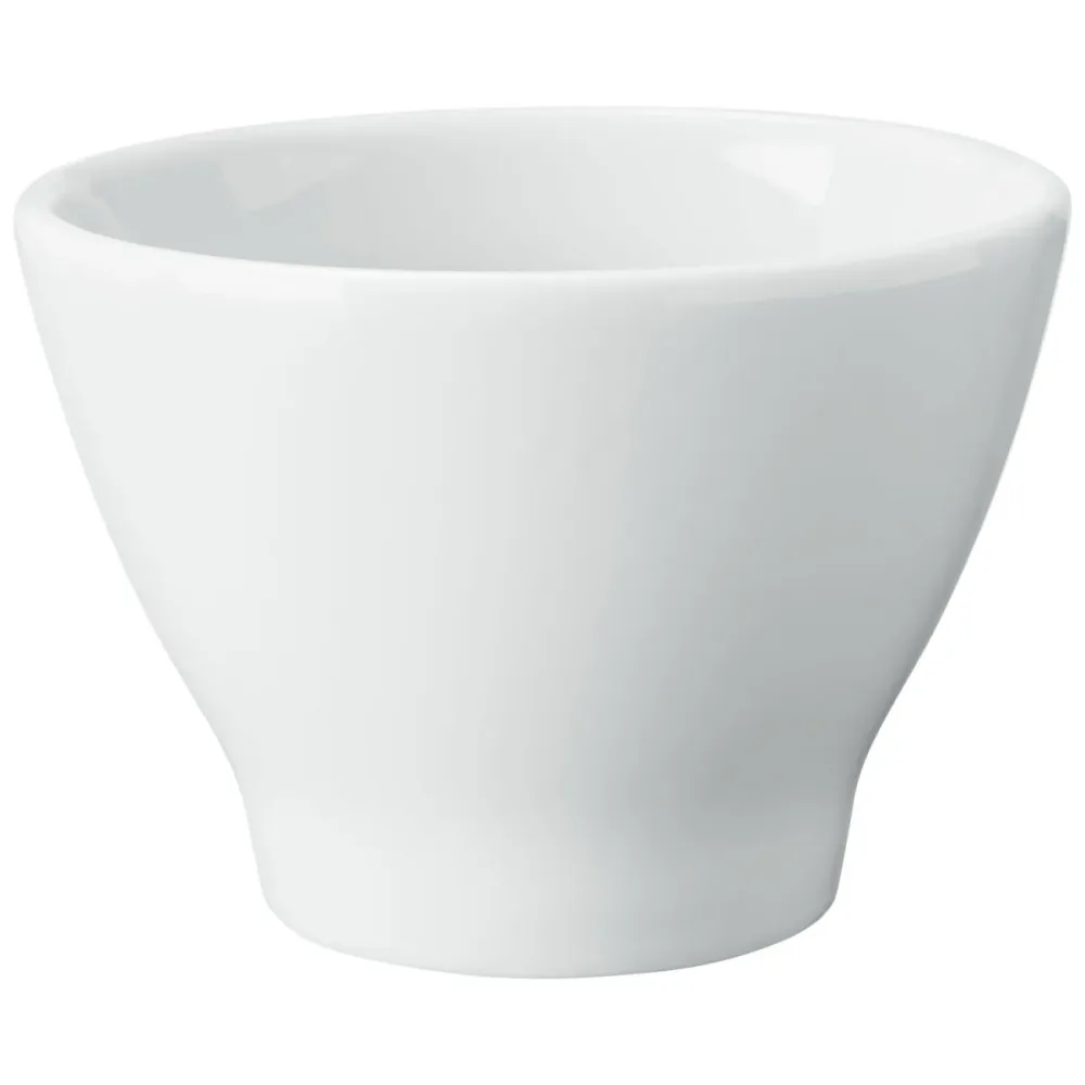 VEGA Becher-Obertasse Contrast ohne Henkel; 100 ml, 7x4.5 cm (ØxH); weiss; konisch; 6 Stück / Pack