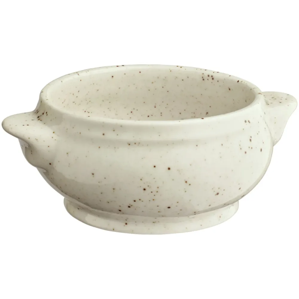 VEGA Suppen-Obertasse Alessia; 450 ml, 11.5x6.5 cm (ØxH); beige; rund; 6 Stück / Pack