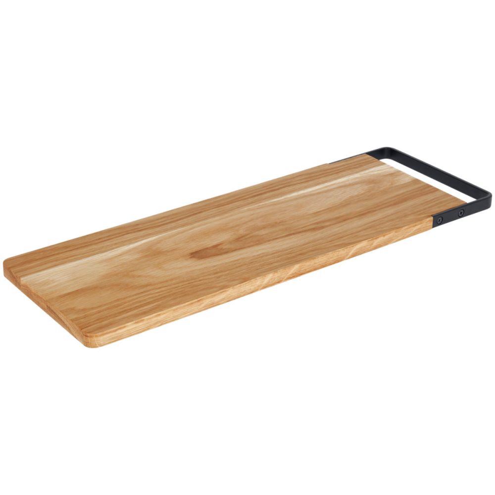 VEGA Speisenbrett Esino; 49x17x1.5 cm (LxBxH); braun/schwarz; rechteckig