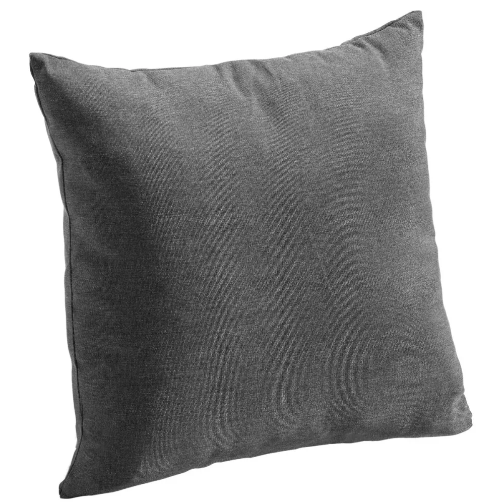 VEGA Outdoor Rückenkissen Alcamo; 40x40x10 cm (BxLxH); anthrazit; einfarbig, quadratisch; 2 Stück / Pack