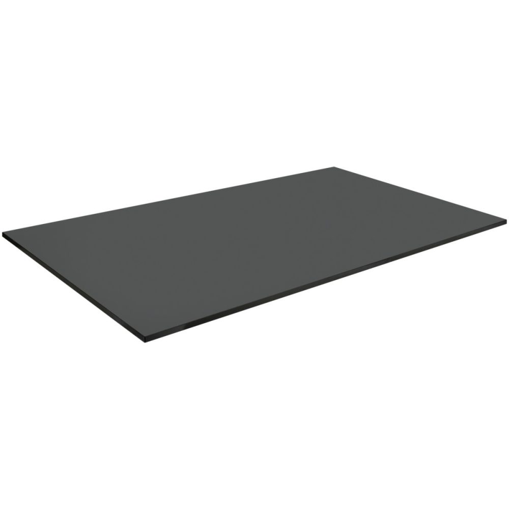 VEGA Outdoor-HPL Tischplatte Compa rechteckig; 120x69 cm (LxB); anthrazit; rechteckig