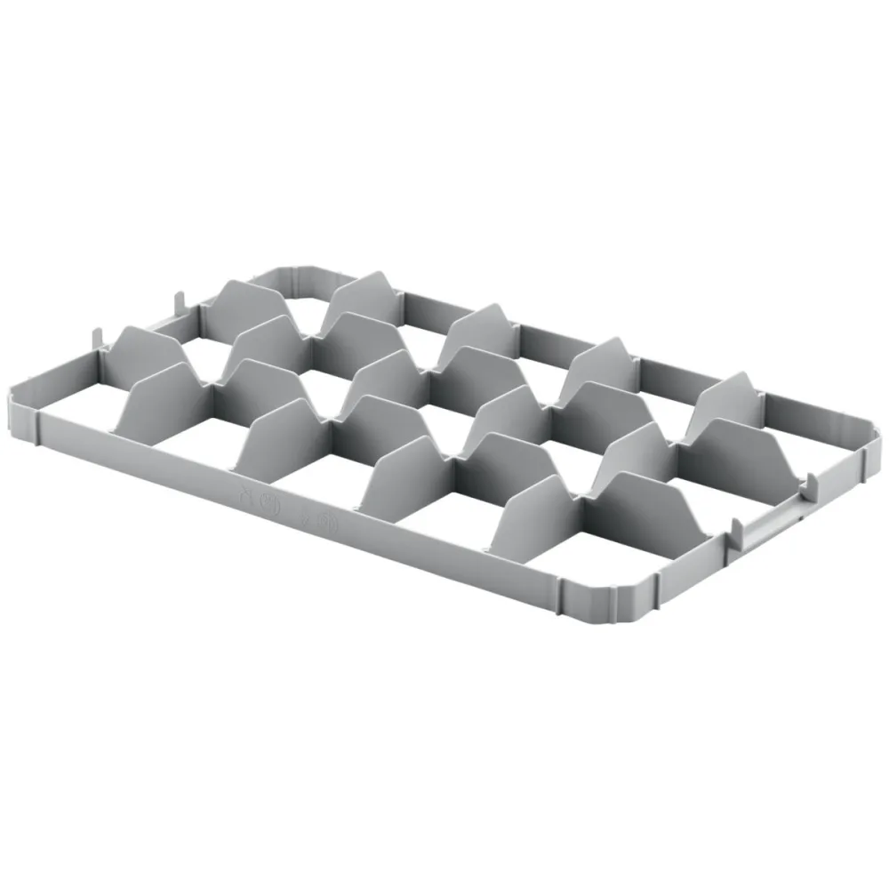 Ringoplast Fachwerkeinsatz Komfort Ø 10,8cm / oben; 60x40x6.2 cm (BxTxH); grau