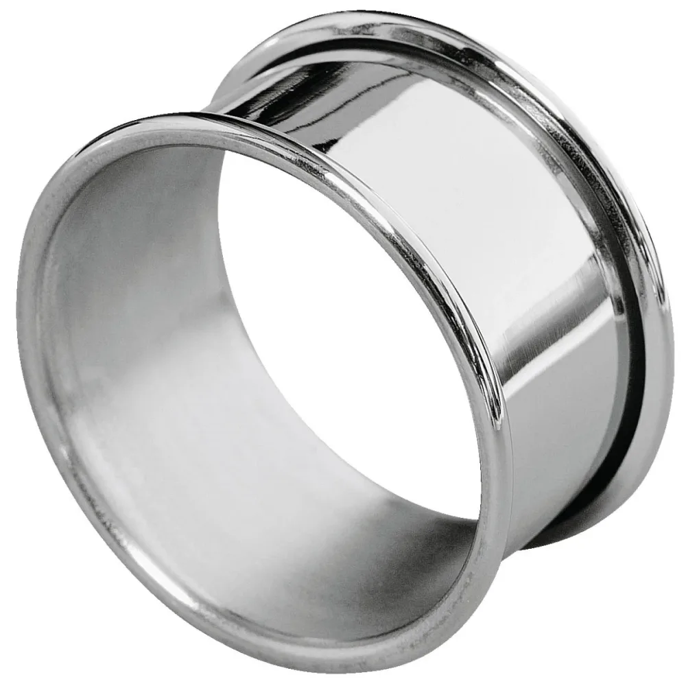 VEGA Serviettenring Bague; 2.5x4.7x2.5 cm (BxØxH); silber; 4 Stück / Pack
