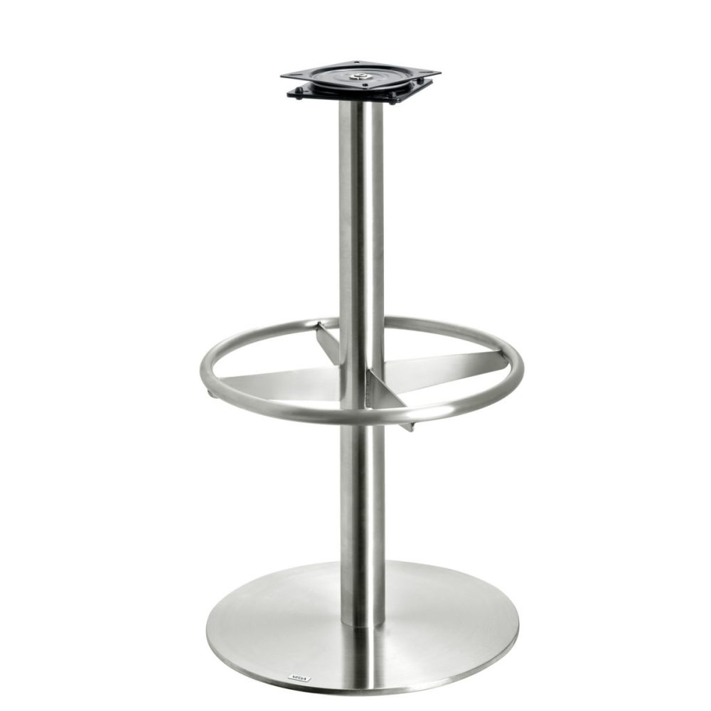 VEGA Barhockergestell Escape; 42x42x73 cm (TxØxH); silber; Gestell silber