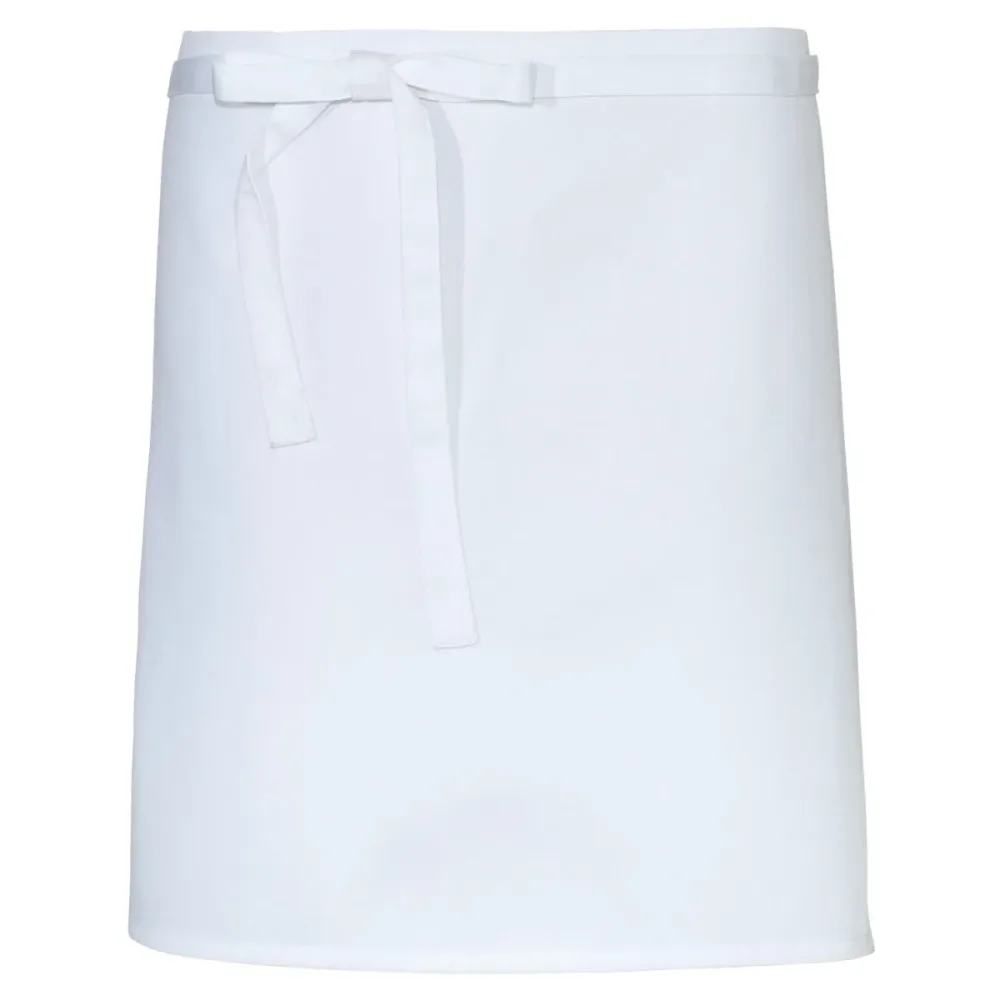 PULSIVA Schürze Benjamin/Malio 45x80 cm; 45x80 cm (LxB); weiss; 3 Stück / Pack