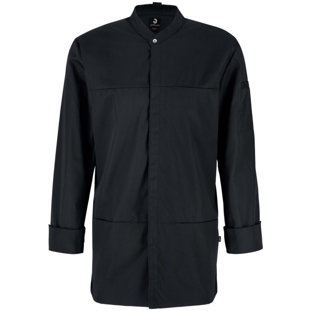 JOBELINE Herren Kochjacke Raphael Langarm; Kleidergrösse 50; schwarz