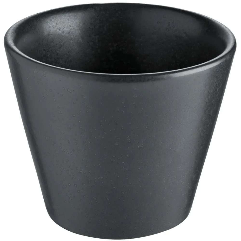 VEGA Schälchen Masca konisch; 50 ml, 6x4.5 cm (ØxH); schwarz; konisch; 6 Stück / Pack
