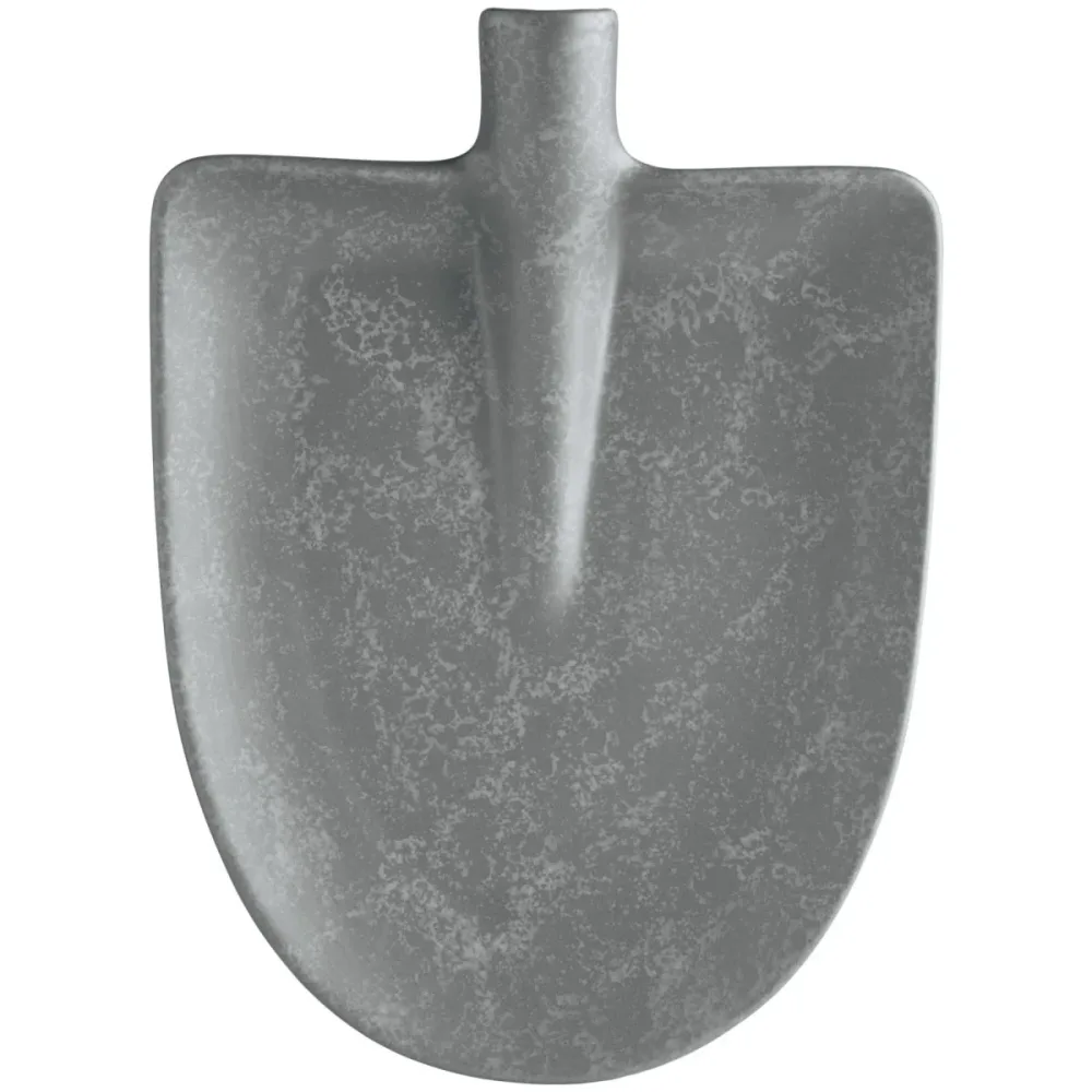 VEGA Servierschaufel Kelda rund; 21.5x18x2 cm (LxBxH); anthrazit; halbrund; 4 Stück / Pack