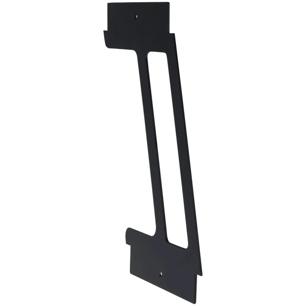 VEGA Steckblech Esino; 29x21.9 cm (LxH); schwarz; 2 Stück / Pack