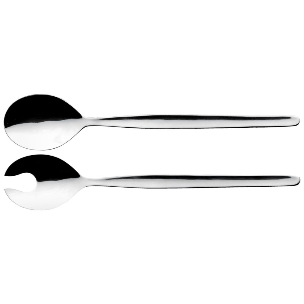 PULSIVA Salatbesteck Palermo 2-teilig; 26.2 cm (L); silber, Griff silber