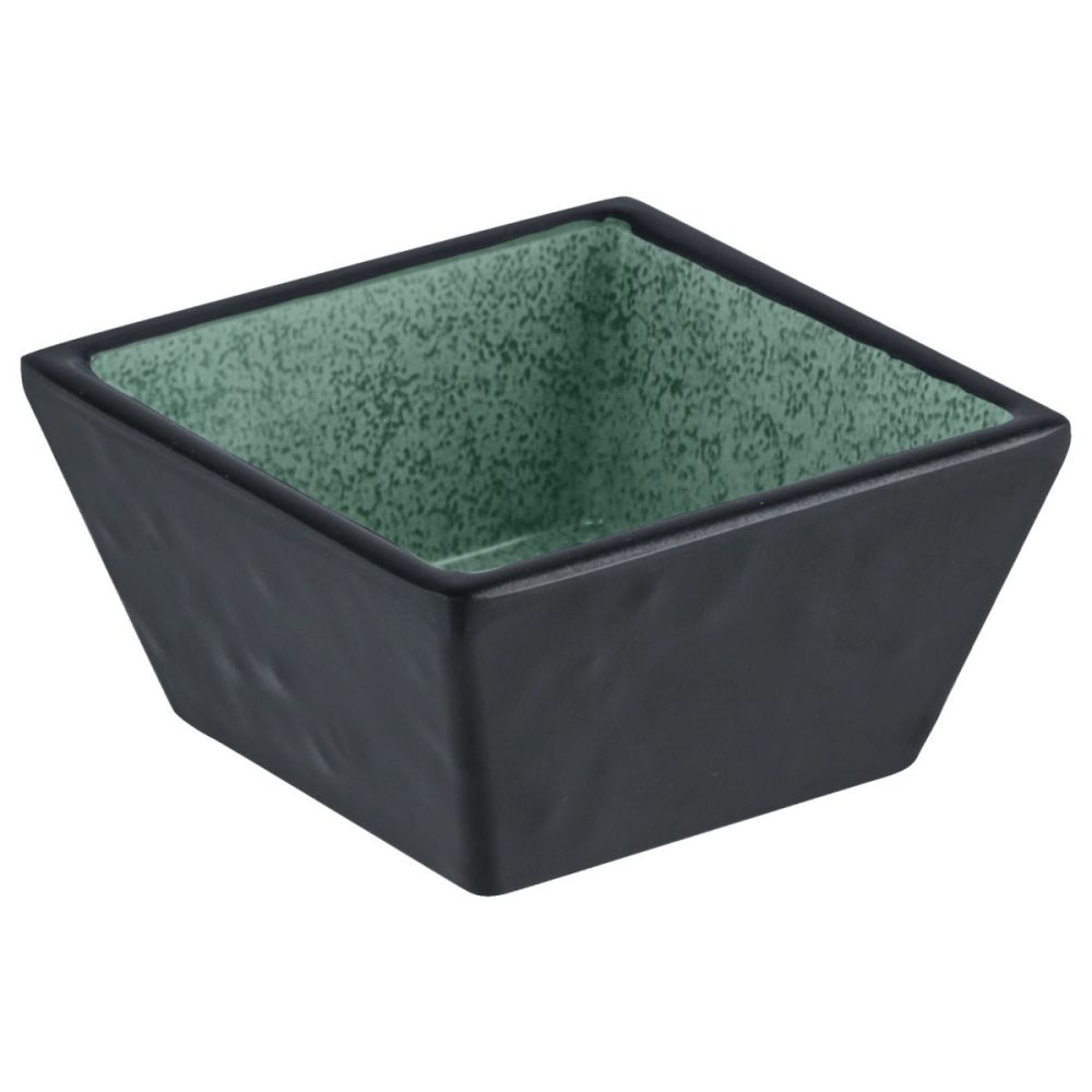 VEGA Mini-Schälchen Tuska quadratisch; 38 ml, 5.6x5.6x2.8 cm (LxBxH); grün/grau; quadratisch; 6 Stück / Pack