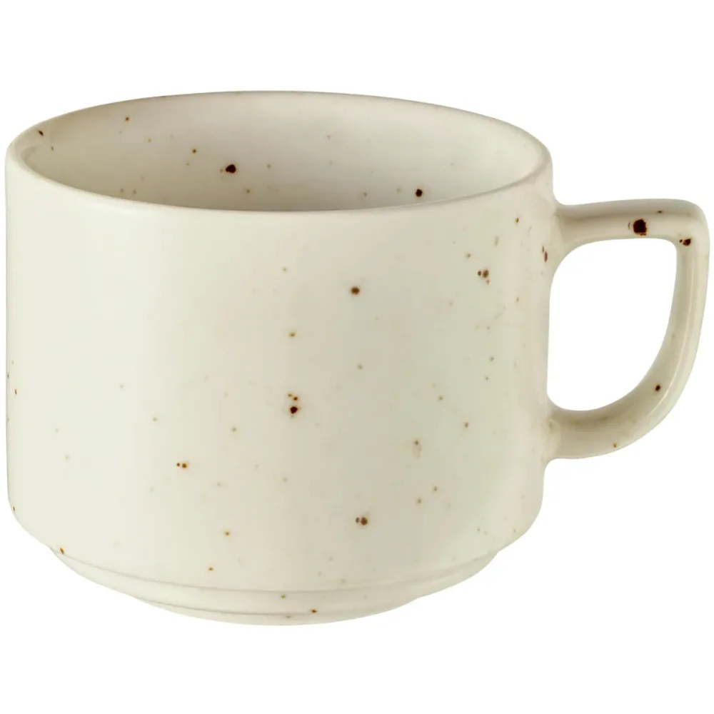 VEGA Kaffee-Obertasse Alessia; 190 ml, 7.5x6.3 cm (ØxH); beige; rund; 6 Stück / Pack