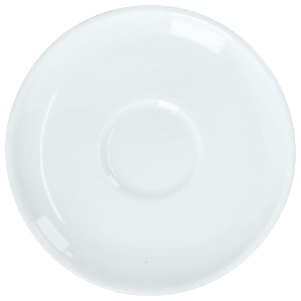 VEGA Espresso-Untertasse Alegria; 12 cm (Ø); weiss; 6 Stück / Pack